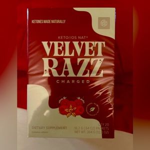 Prüvit Keto OS/Nat Velvet Razz New Sealed Box of 20